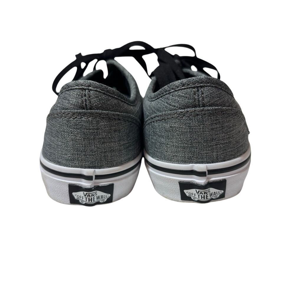 Vans Youth 6 Off The Wall Skateboard Lace Up Sneaker Gray - Picture 7 of 8